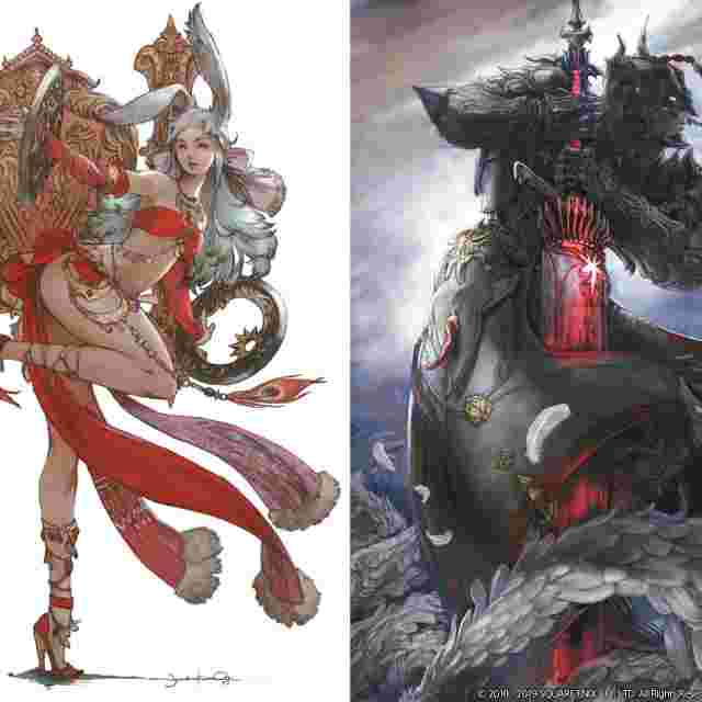 Capture d'écran du jeu FINAL FANTASY XIV: SHADOWBRINGERS THE ART OF REFLECTION -HISTORIES FORSAKEN-