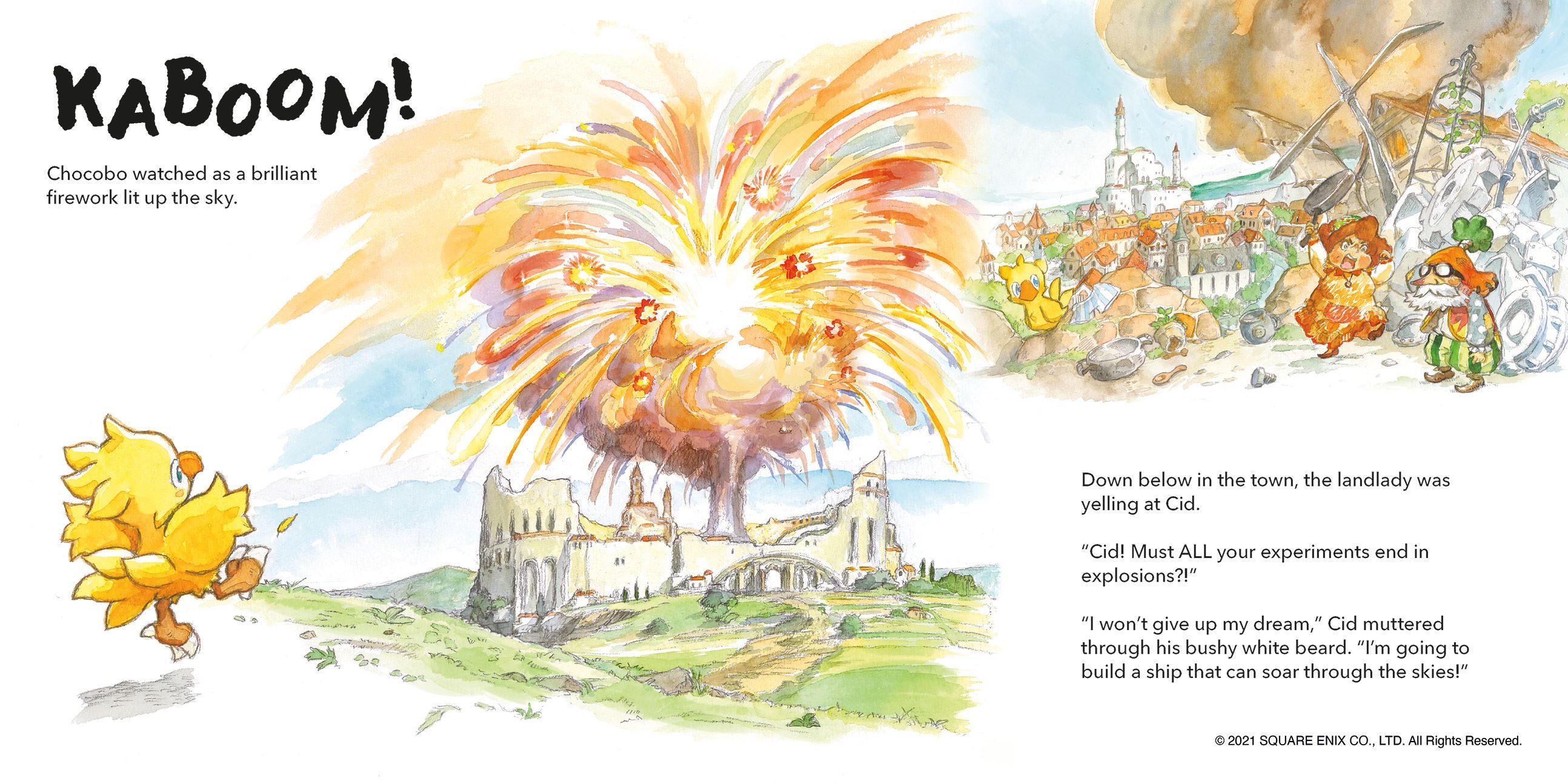 Chocobo And The Airship A Final Fantasy Picture Book Chocobo and the Airship: A FINAL FANTASY Picture Book [BOOK] | Square