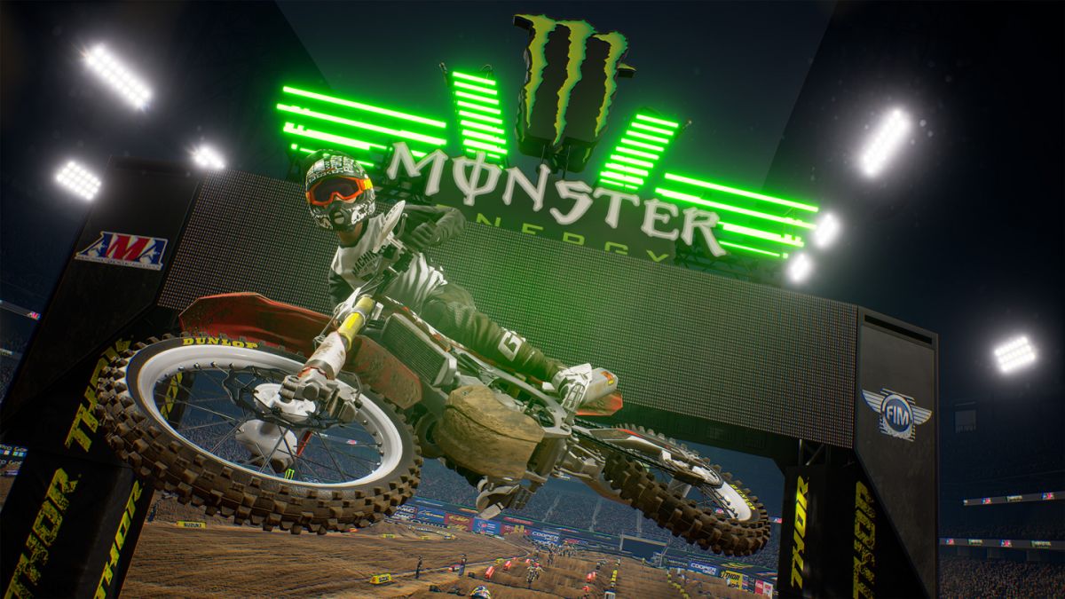 Screenshot for the game MONSTER ENERGY SUPERCROSS - THE OFFICIAL VIDEOGAME 2 [PS4]