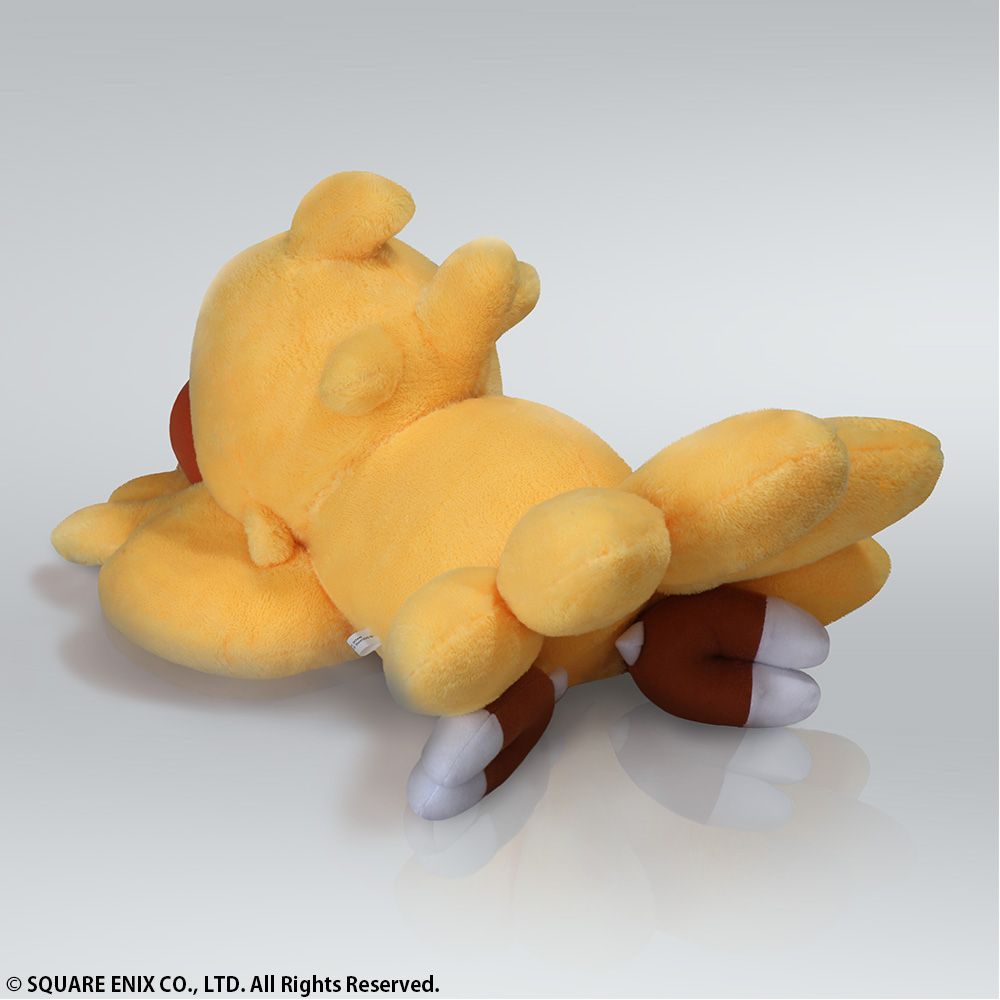 FINAL FANTASY Chocobo Nap Head Pillow Cushion Plush Discontinued Square Enix 