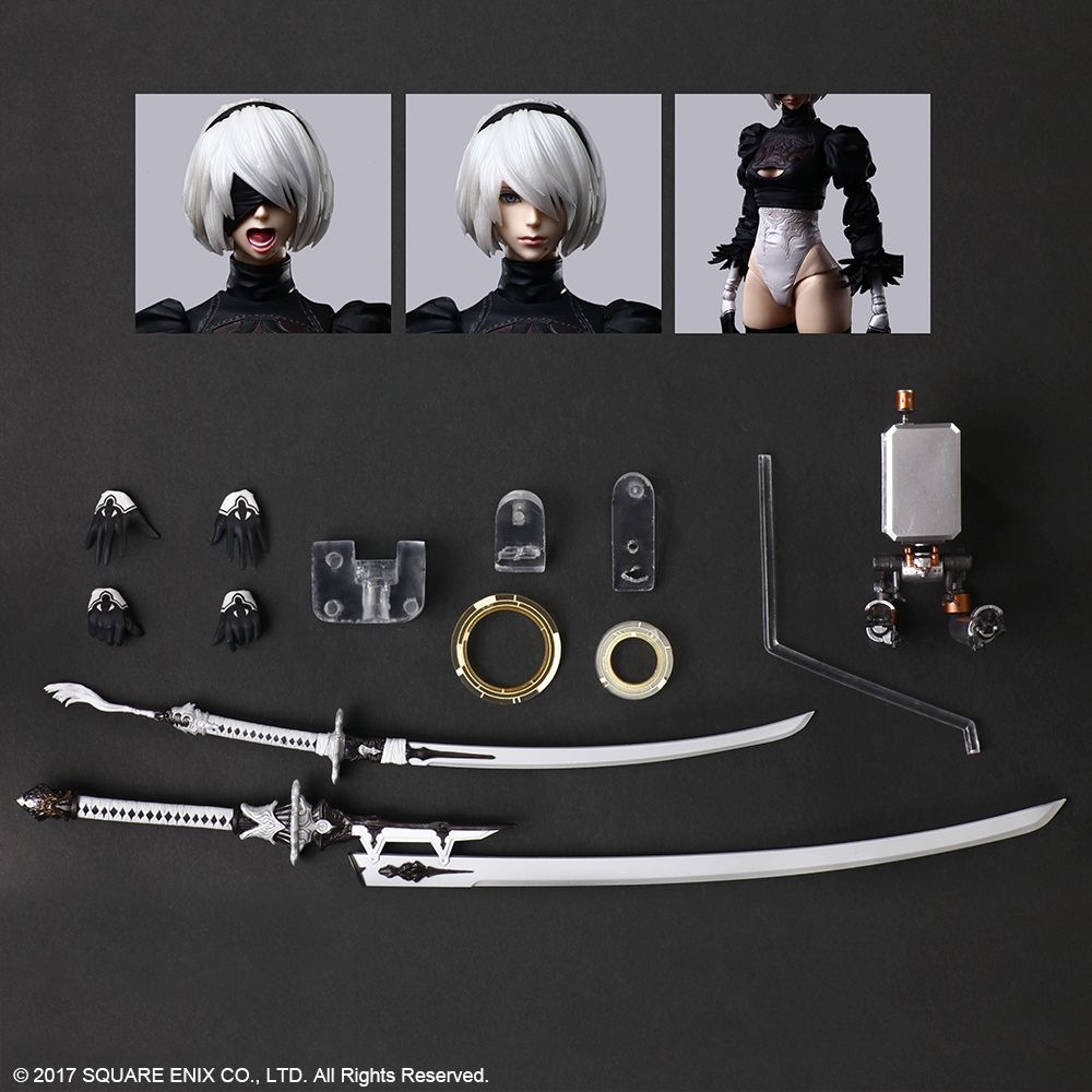 Nierautomata Play Arts Kai Action Figure 2b Yorha No 2 Type B Deluxe Ver Square Enix Boutique 6755