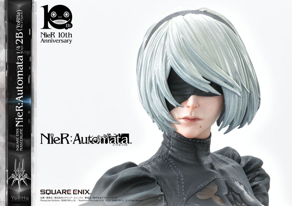 SQUARE ENIX MASTERLINE NIER:AUTOMATA 1/4 SCALE STATUE - 2B (YORHA NO. 2 ...