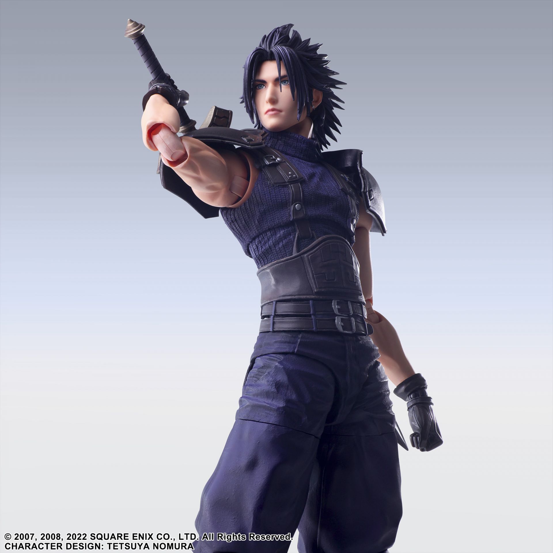 CRISIS CORE FINAL FANTASY VII REUNION PLAY ARTS KAI ACTION FIGURE