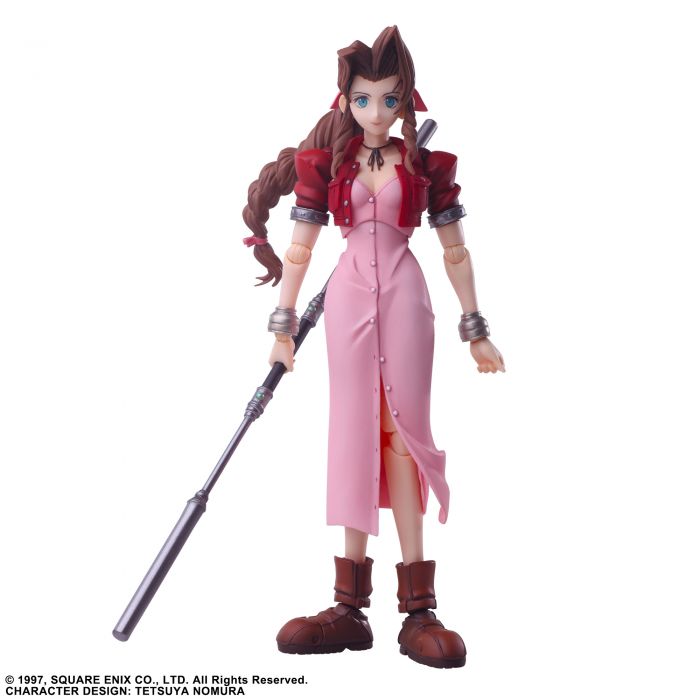 FINAL FANTASY VII BRING ARTS ACTION FIGURE- AERITH GAINSBOROUGH ...