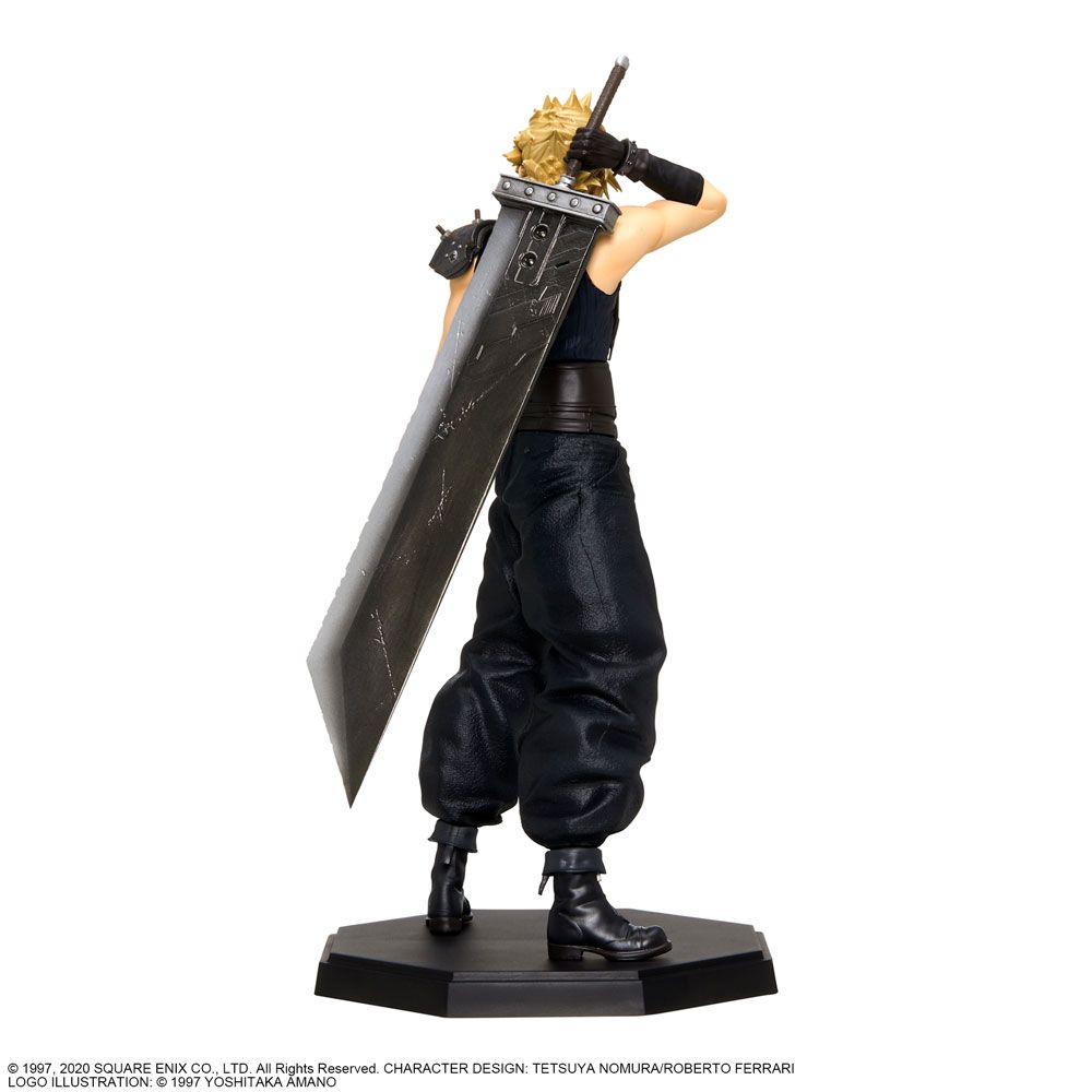 final fantasy 7 cloud statue