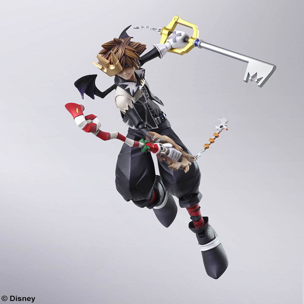 Square Enix figure USA Apportez Arts Kingdom Hearts II Sora Halloween ville Ver 