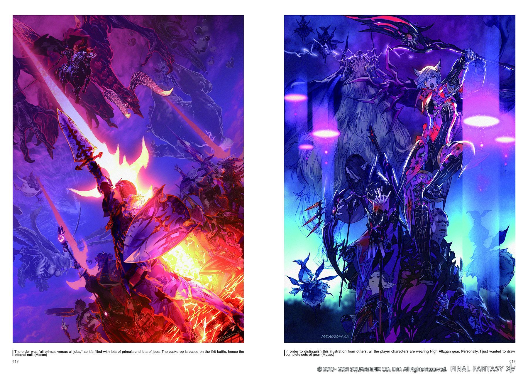 NEW FINAL FANTASY XIV A Realm Reborn The Art of Eorzea Another Dawn Art Book