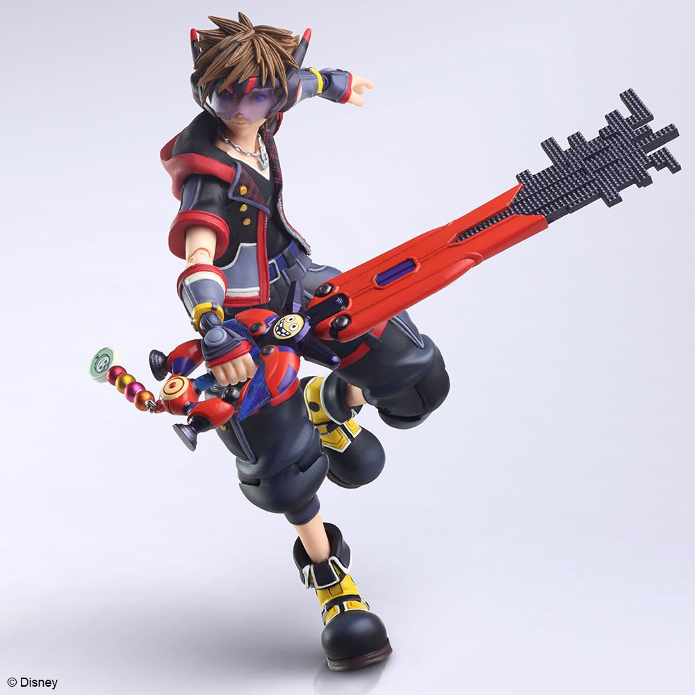 kingdom hearts 3 action figures