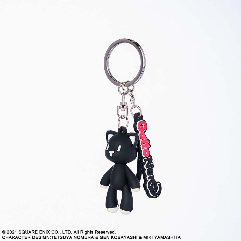 NEO: The World Ends with You Rubber Mascot Figure Keychain - MR. MEW ...