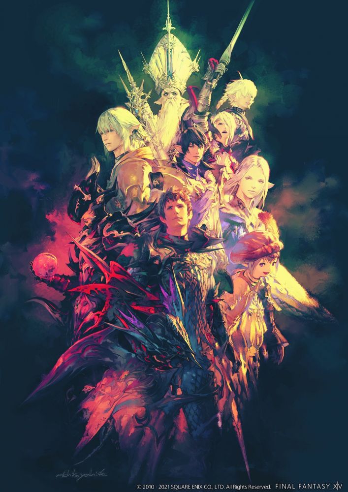 Final Fantasy XIV Poster Collection [POSTER BOOK] Square Enix Store
