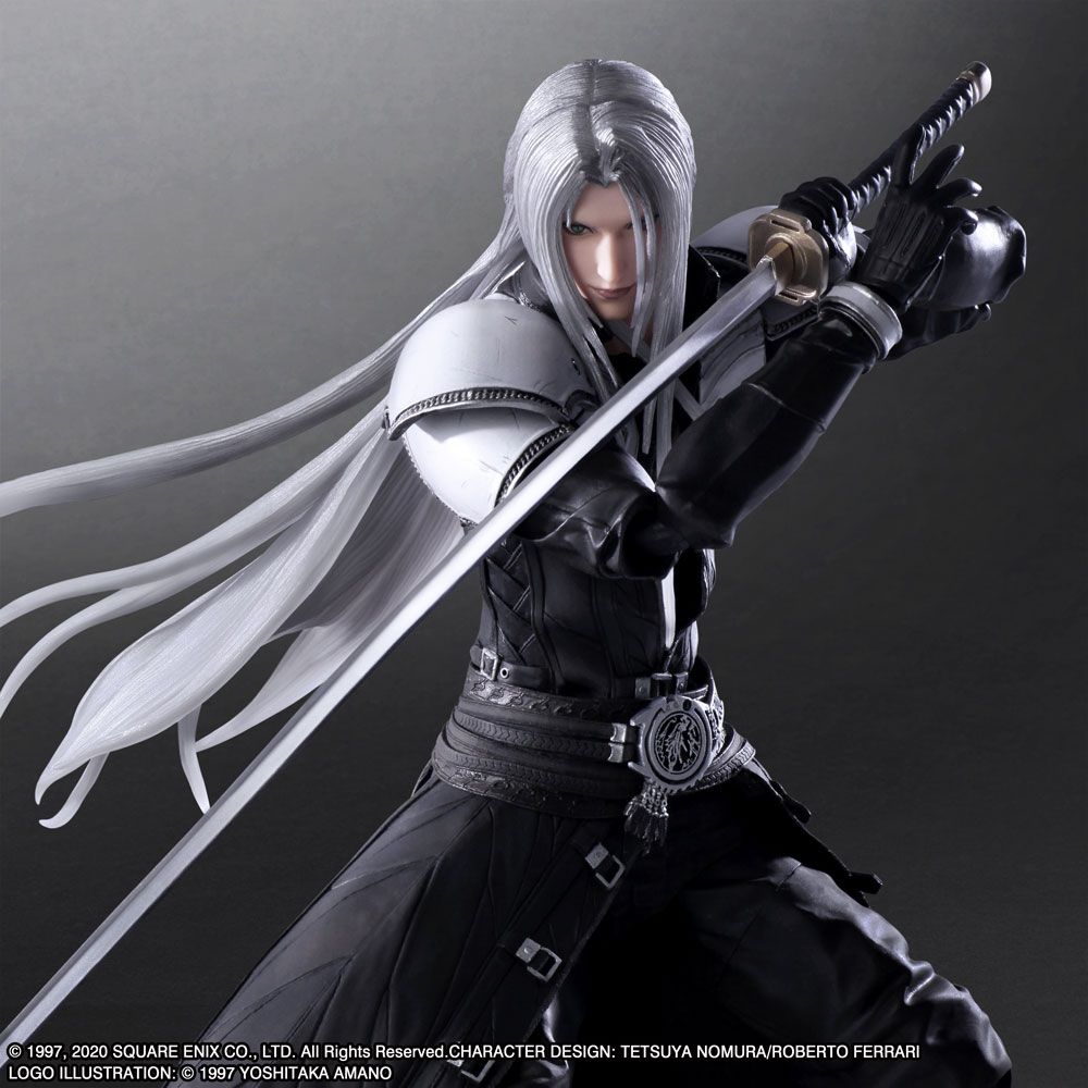 final fantasy sephiroth statue