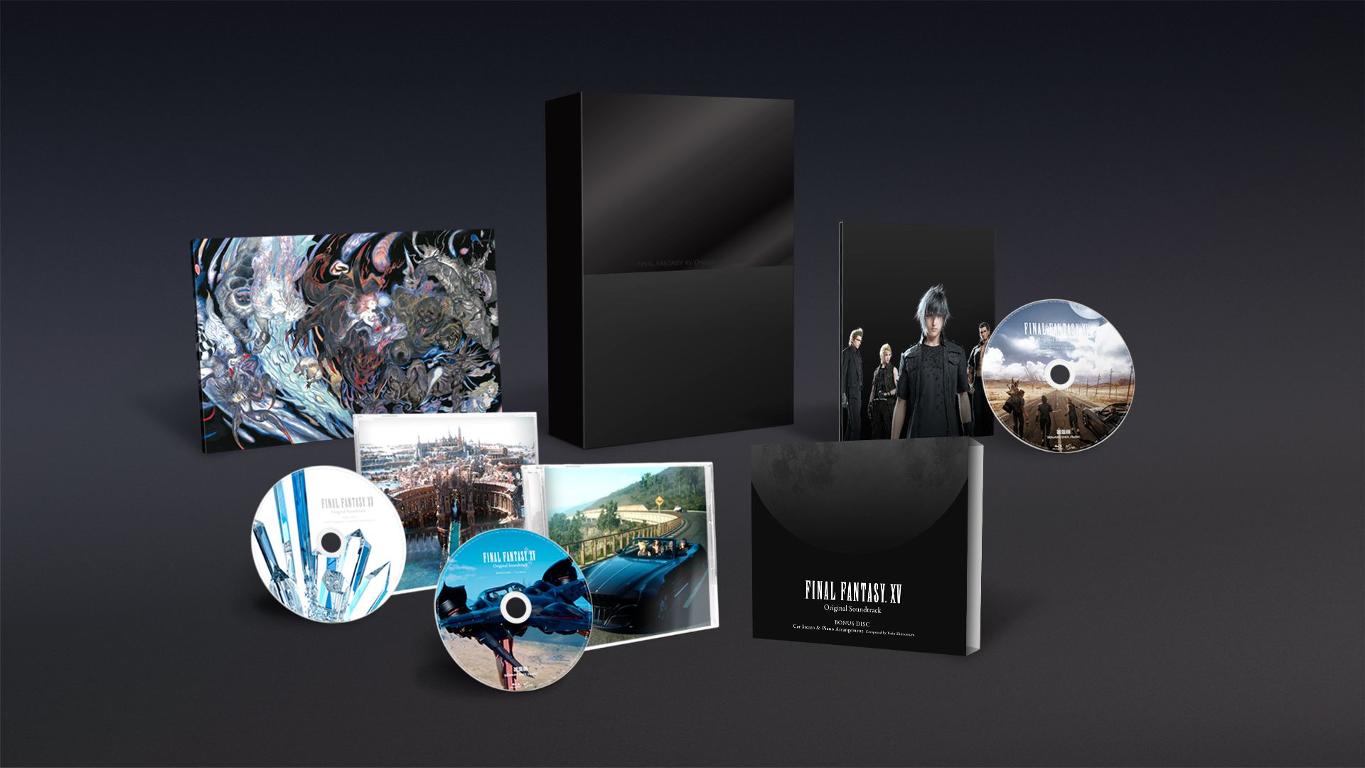 Final Fantasy Xv Original Soundtrack Limited Edition Blu Ray Disc Music Square Enix Store
