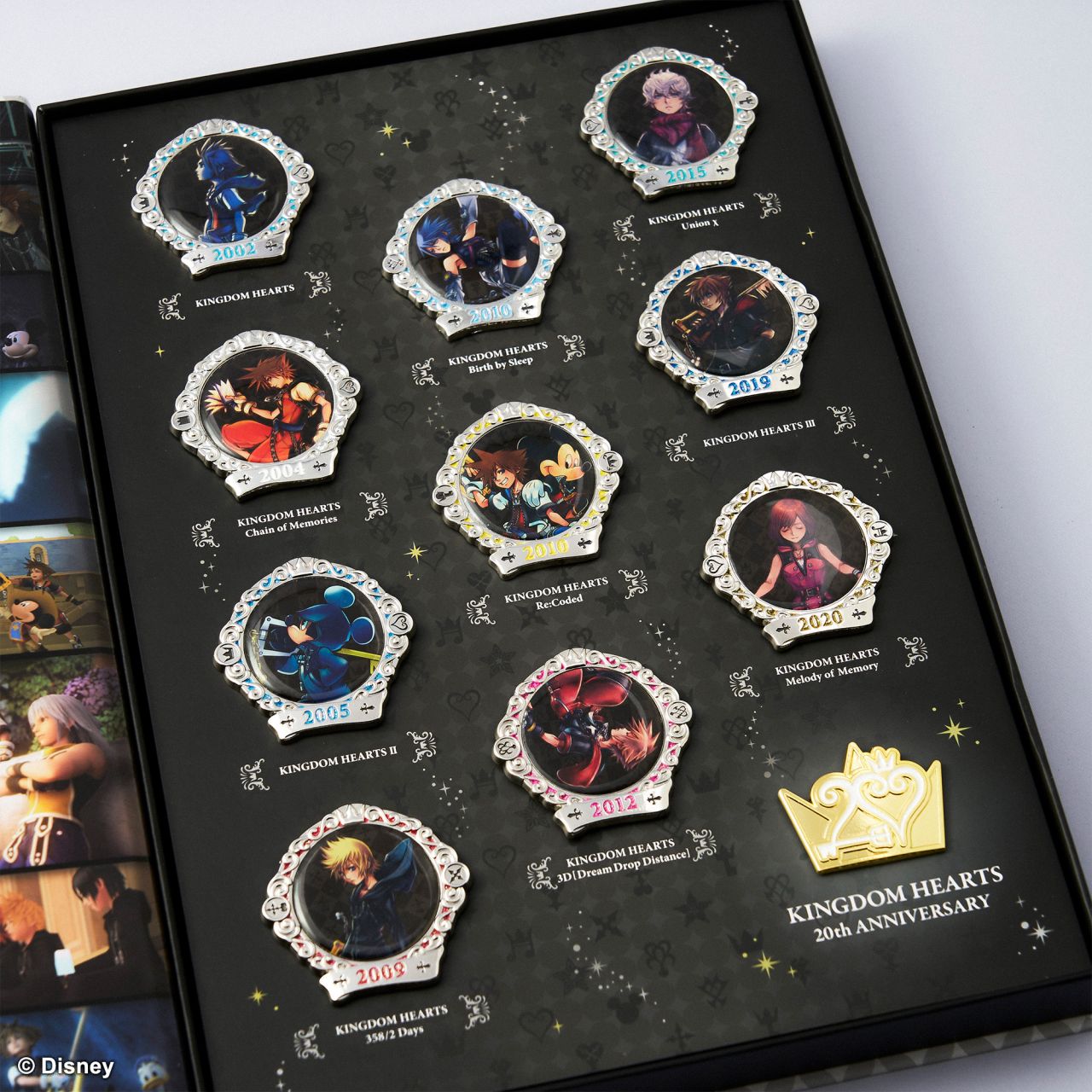 KINGDOM HEARTS 20th Anniversary Pins Box Vol. 2 Square Enix Store