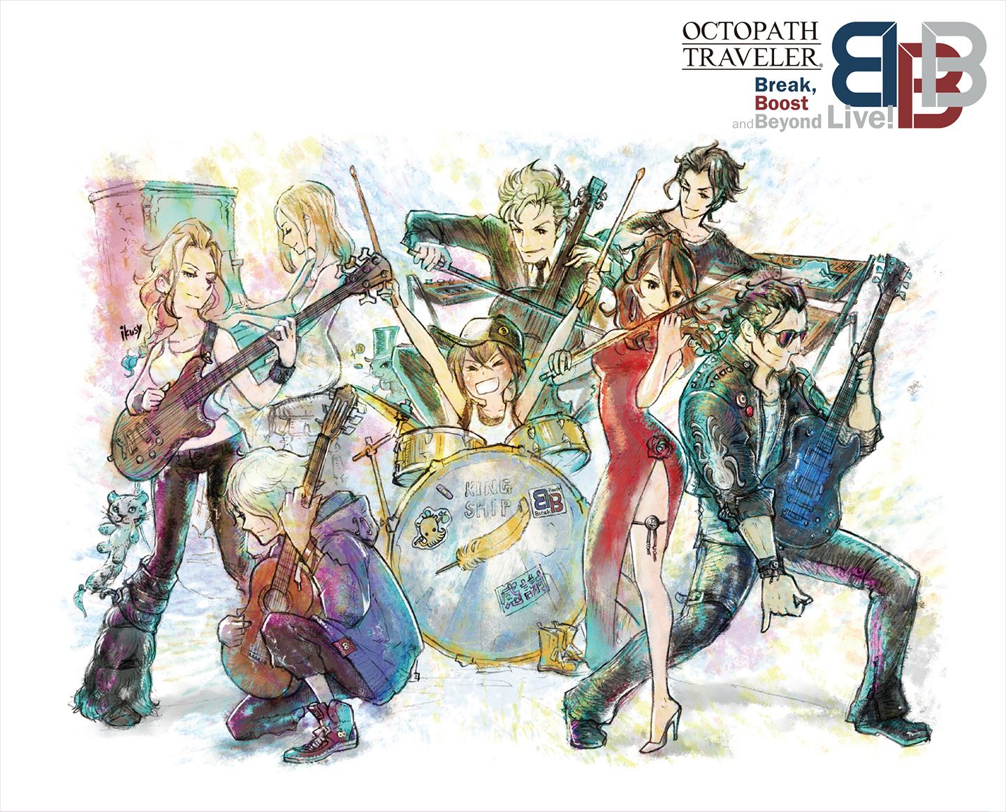 Octopath Traveler Break Boost And Beyond Live Blu Ray Square Enix Store