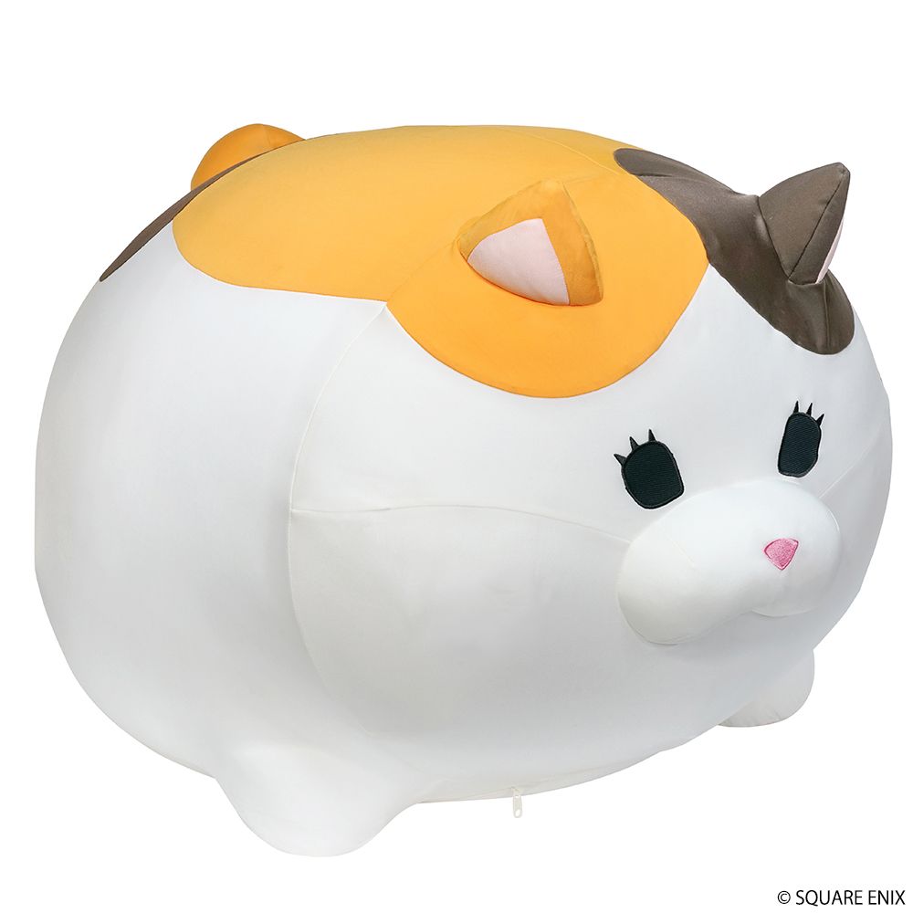 Square ENIX Final Fantasy XIV 14 Online Fat Cat Cushion Plush  8in 