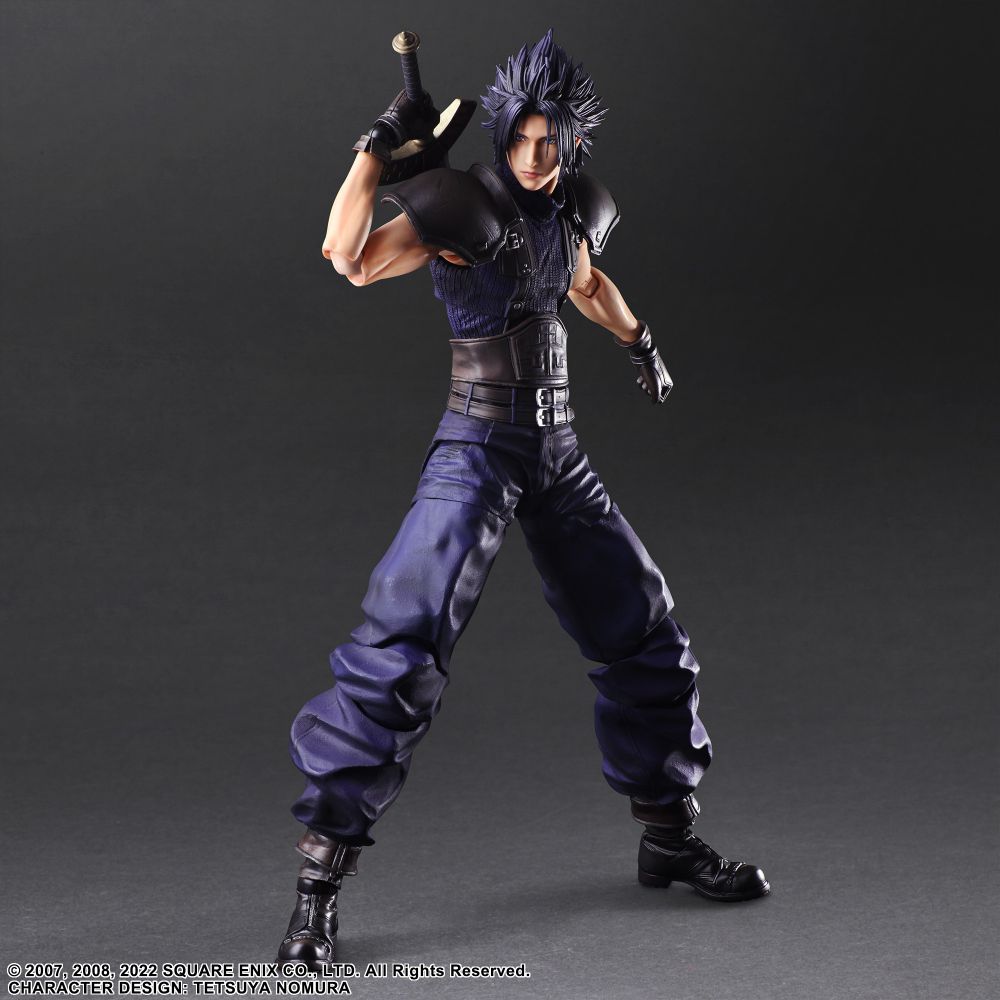 Play Arts Kai Actionfigur Zack Fair Rang Soldat Crisis Core Final Fantasy Vii Reunion