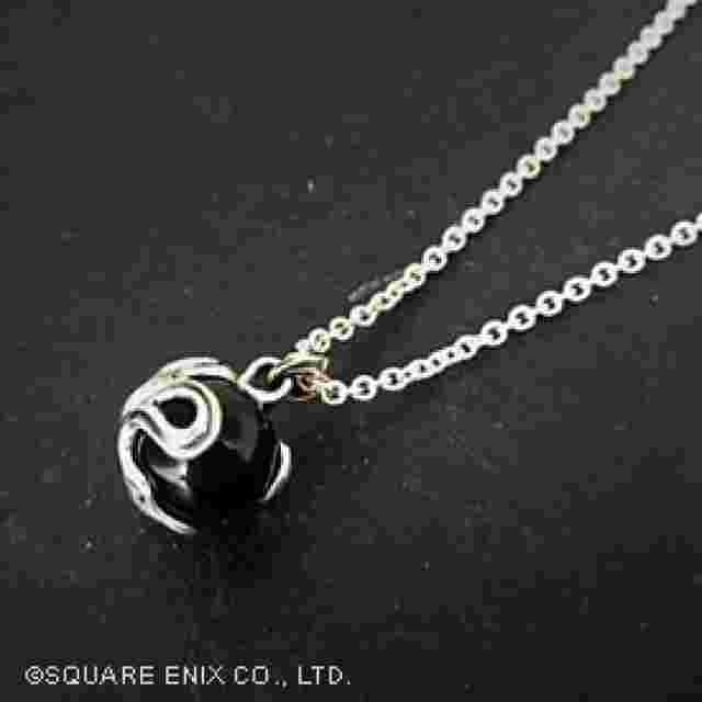 FINAL FANTASY® VII SILVER MATERIA PENDANT - METEOR [Jewelry