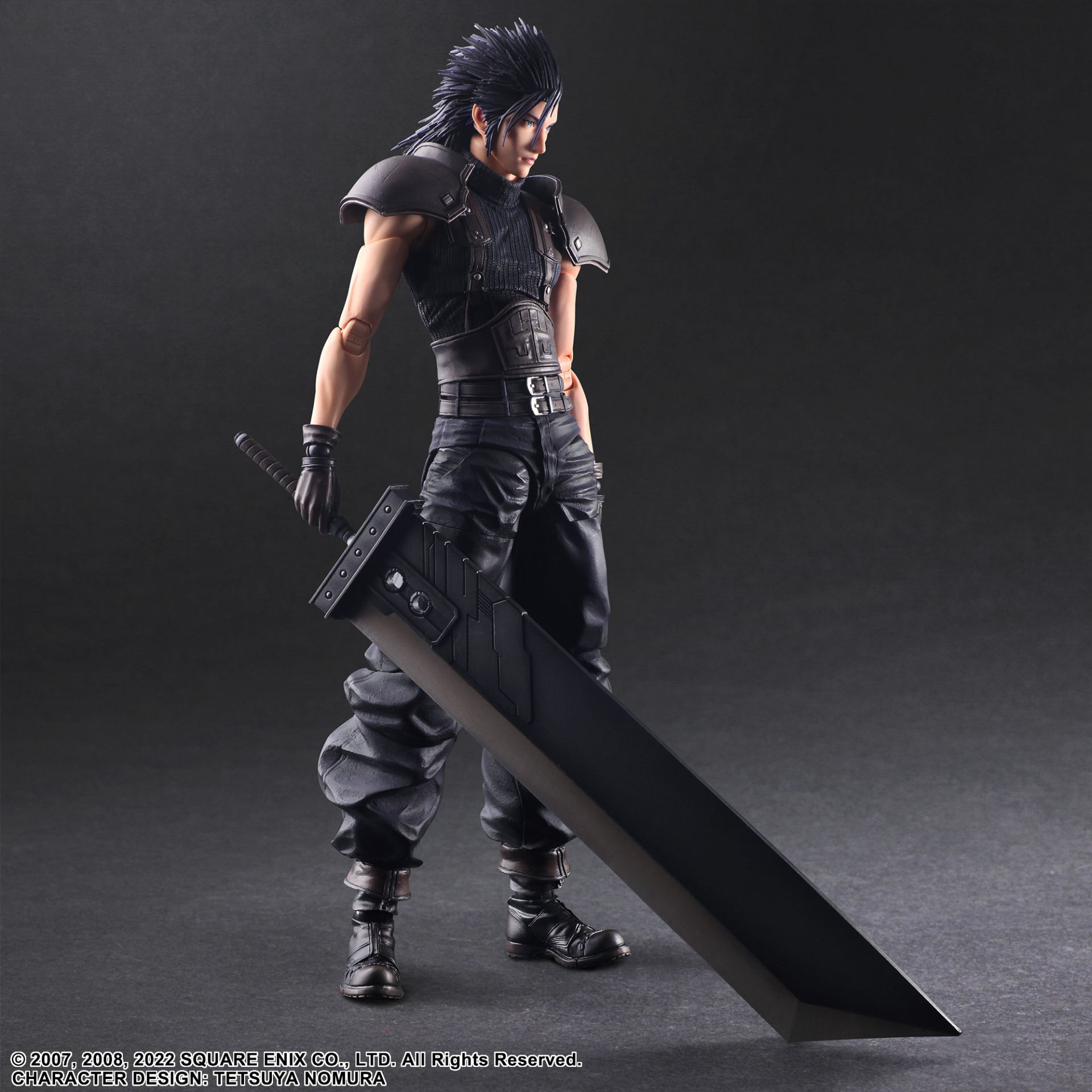 Figura Play Arts Kai Zack Fair Crisis Core Final Fantasy Vii Reunion Soldado De Clase