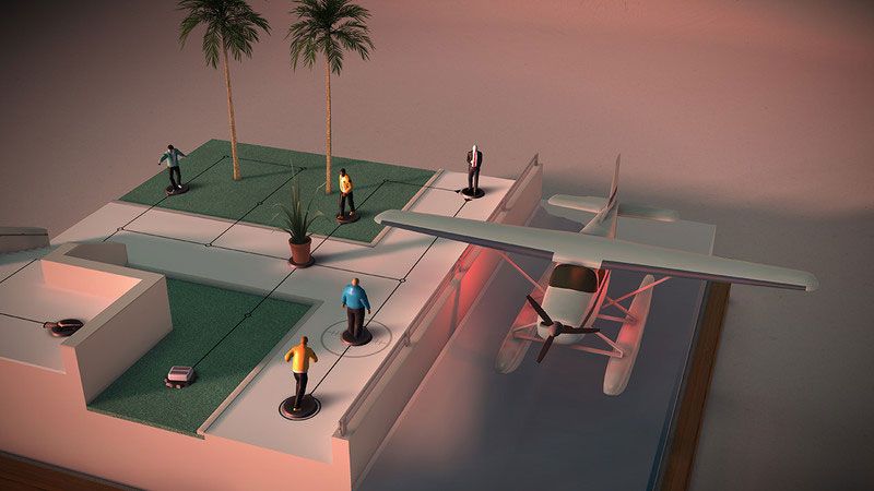 Screenshot for the game HITMAN GO: DEFINITIVE EDITION [Steam]