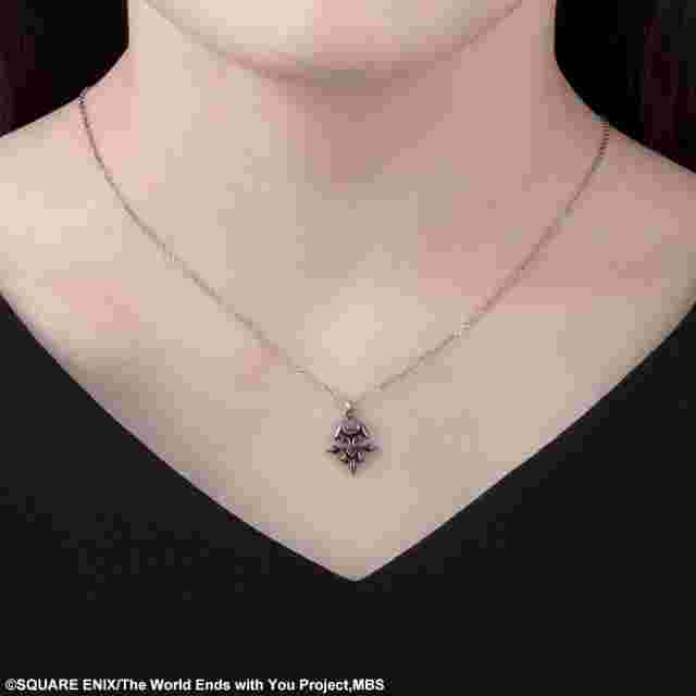 Screenshot for the game The World Ends with You The Animation Silver Necklace - SKULL [JEWELRY]