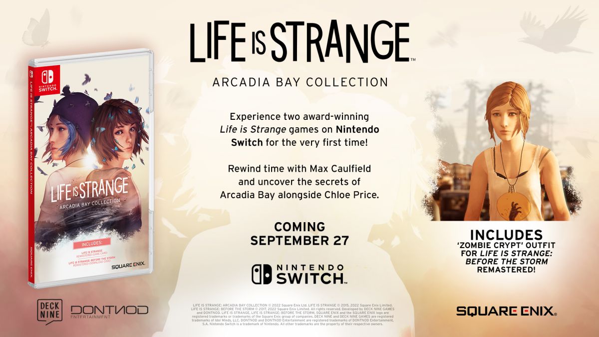 Screenshot for the game LIFE IS STRANGE ARCADIA BAY COLLECTION [SWITCH]