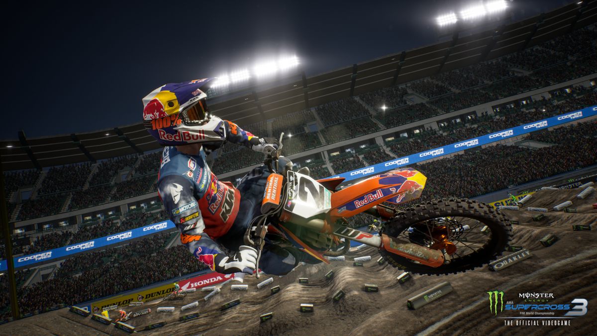 Screenshot for the game MONSTER ENERGY SUPERCROSS - THE OFFICIAL VIDEOGAME 3 [PS4]