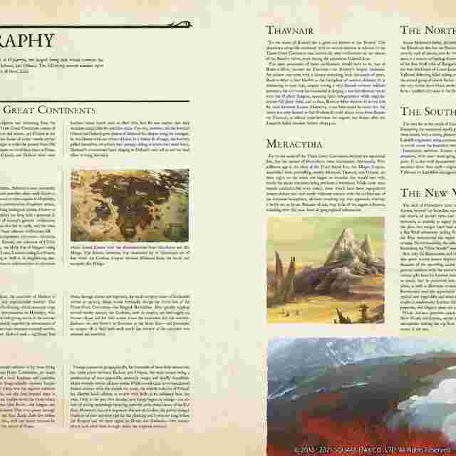 Screenshot for the game Encyclopaedia Eorzea ~The World of Final Fantasy XIV~ [BOOK]