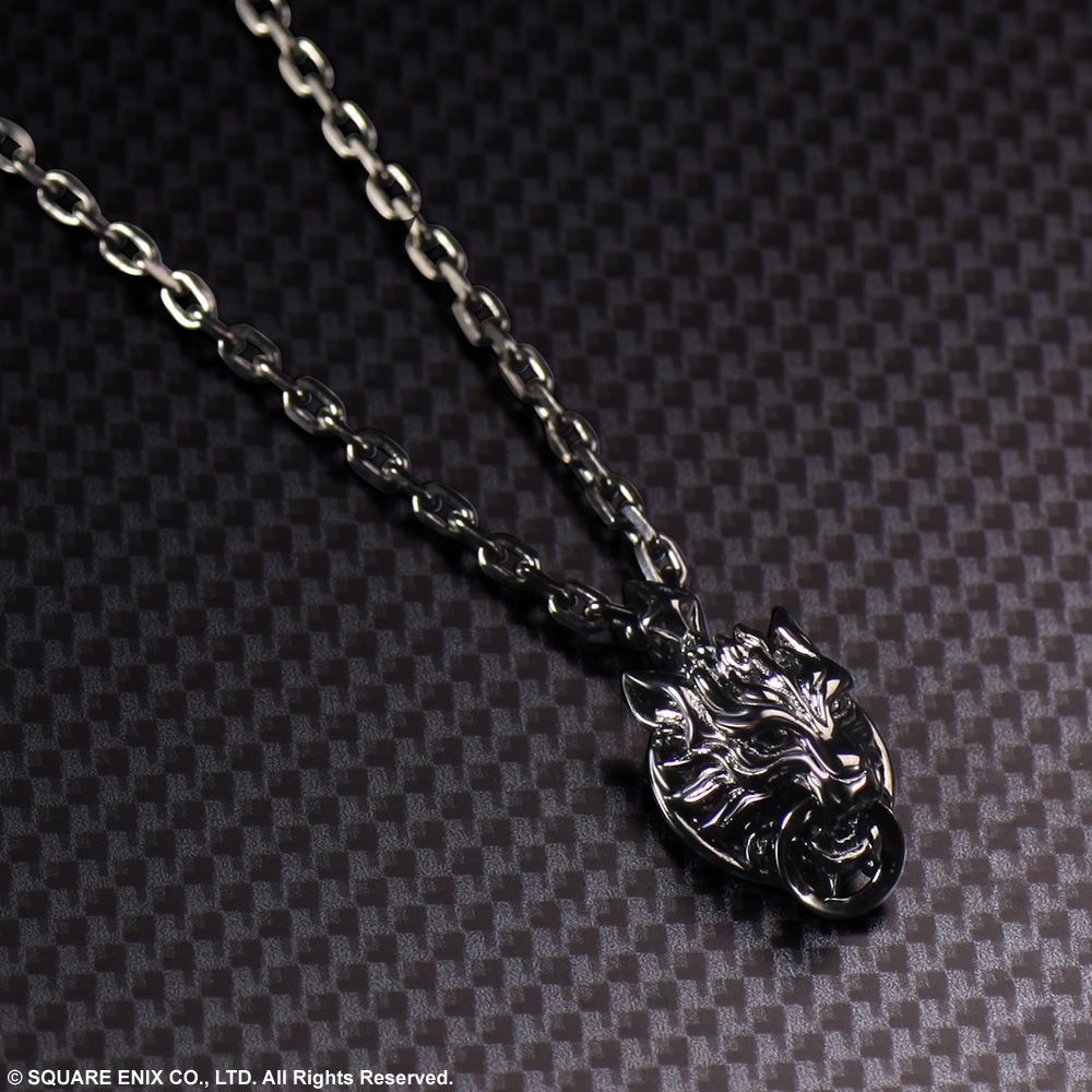 FINAL FANTASY® VII ADVENT CHILDREN SILVER PENDANT - CLOUDY WOLF [Jewelry]