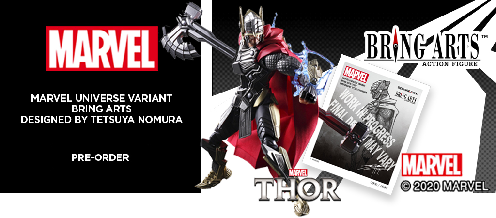 Square Enix Marvel Universe Thor Variant Bring Arts Action Figure