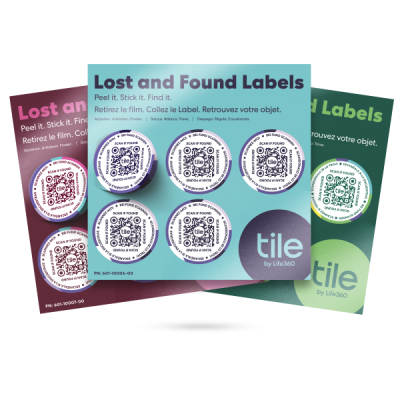 3-Pack with 15 Labels