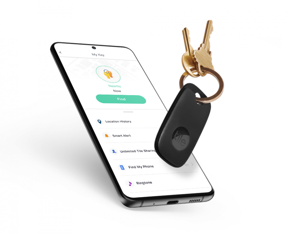 Tile tracker for 2025 phone