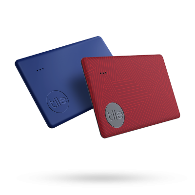 Azurite Blue and Ruby Red Slim Pack de 2