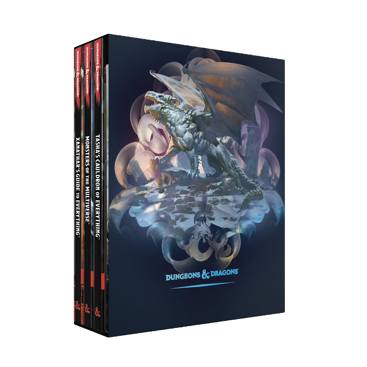 Dungeons & Dragons Rules Expansion Gift Set (D&D Books)-: Tasha's Cauldron  of Everything + Xanathar's Guide to Everything + Monsters of the Multiverse  + DM Screen: Dungeons & Dragons: 9780786967377: Books 