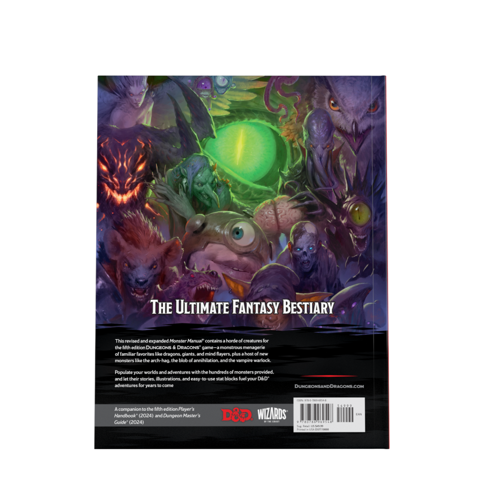 2024 Monster Manual Digital & Physical Bundle D&D