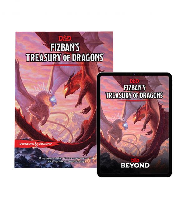 Fizban's Treasury of Dragons Digital + Physical Bundle