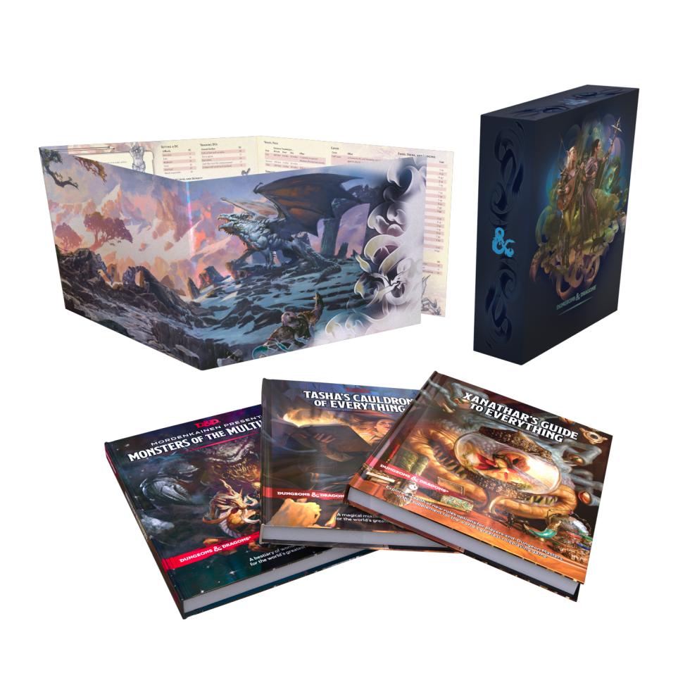 D&D Rules Expansion Gift Set (plus digital codes for all three books on