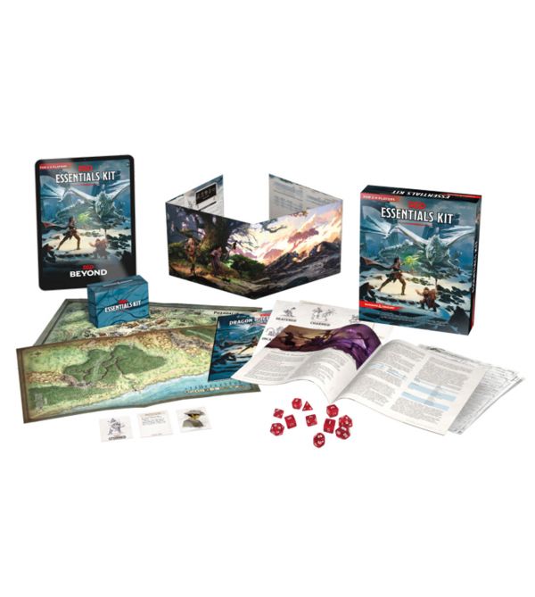 D&D Essentials Kit (2019, Wizards of the Coast) -- What's Inside 