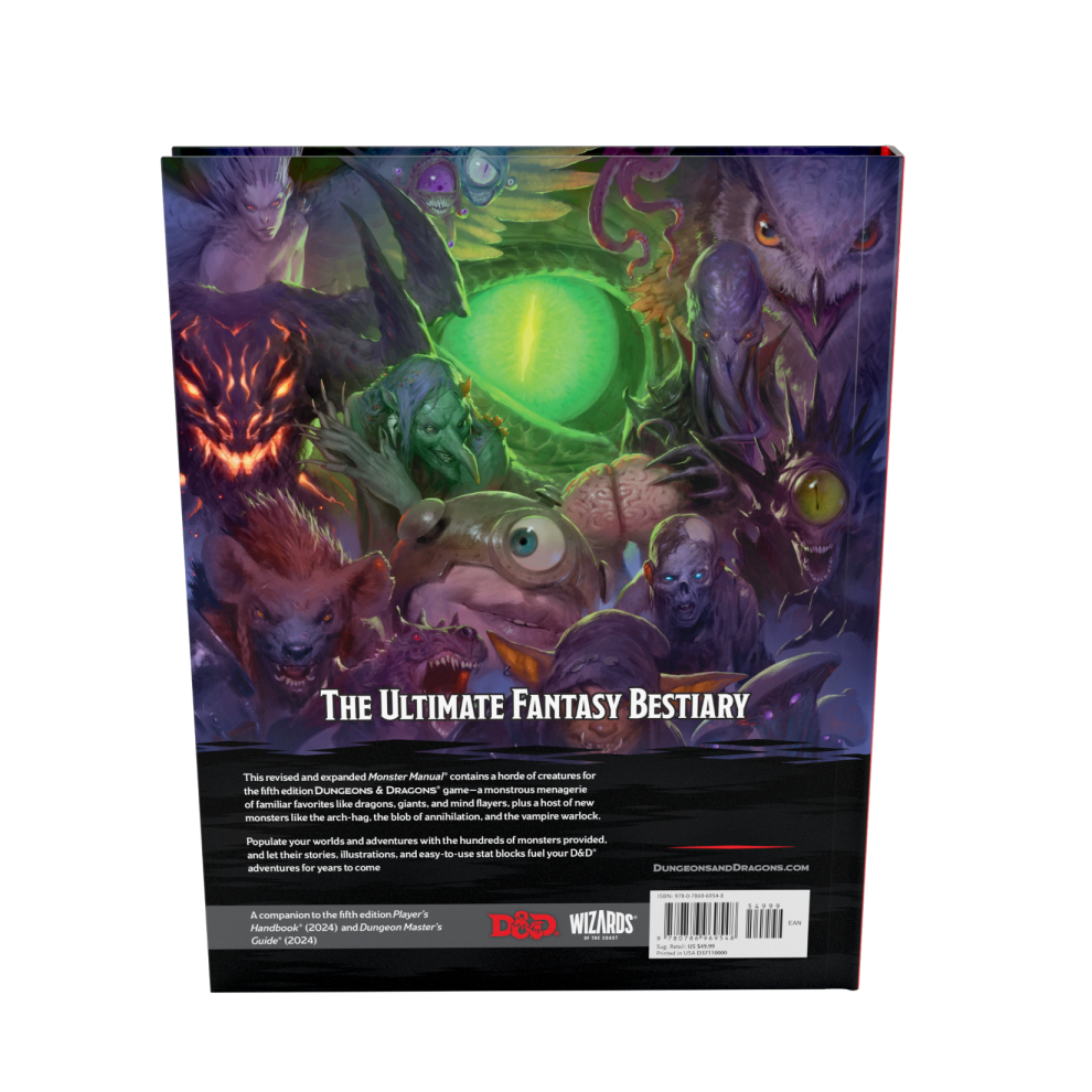 2024 Monster Manual Digital & Physical Bundle D&D