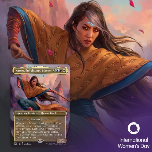 「International Women's Day 2020」カードのみ Magic the Gathering: Secret Lair International Women's Day