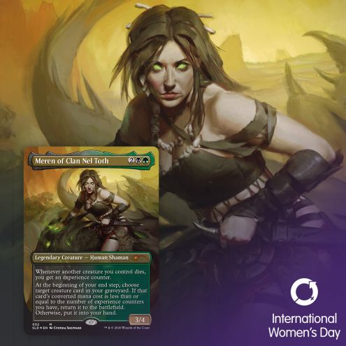 「International Women's Day 2020」カードのみ Secret Lair: International Women's Day 2020 : r/magicTCG