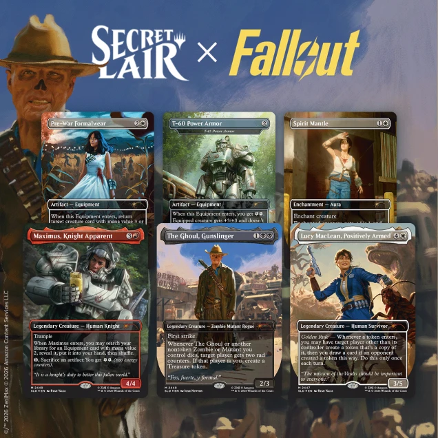 Secret Lair x Fallout®: Beyond Vault 33​