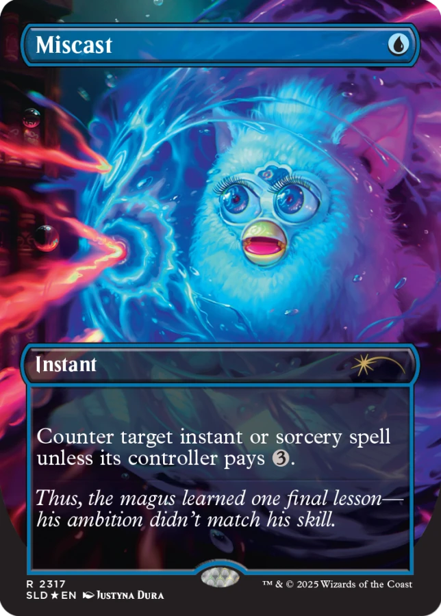 Secret Lair Furby ファービー Secret Lair x Furby: Furbys: The Gathering Confetti Foil Edition