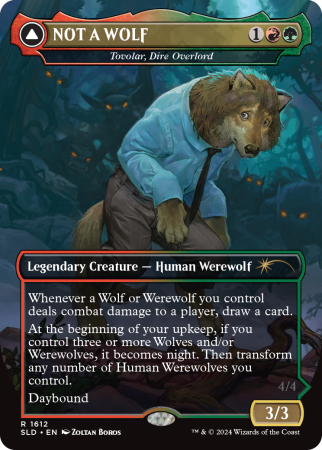 Featuring: Not a Wolf | Secret Lair