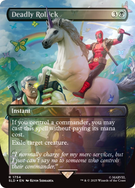 Secret Lair x Marvel's Deadpool Foil Edition
