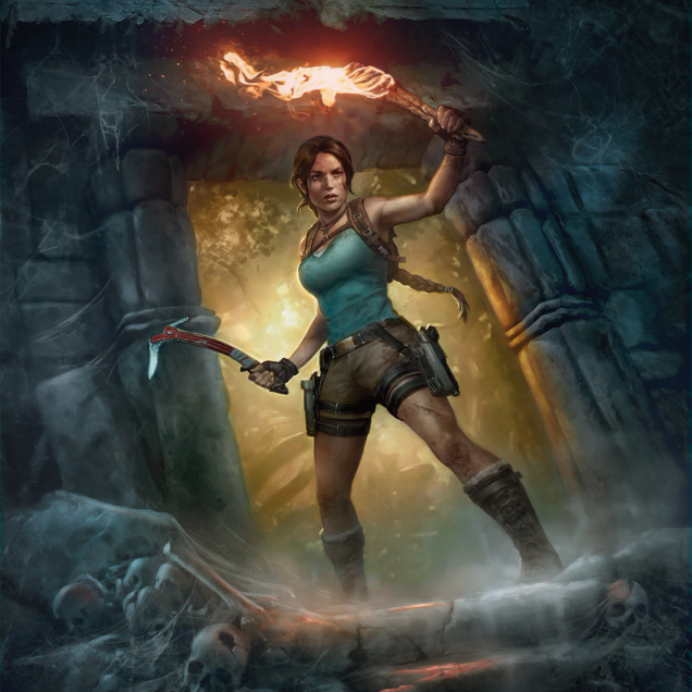 Secret Lair x Tomb Raider Foil Edition