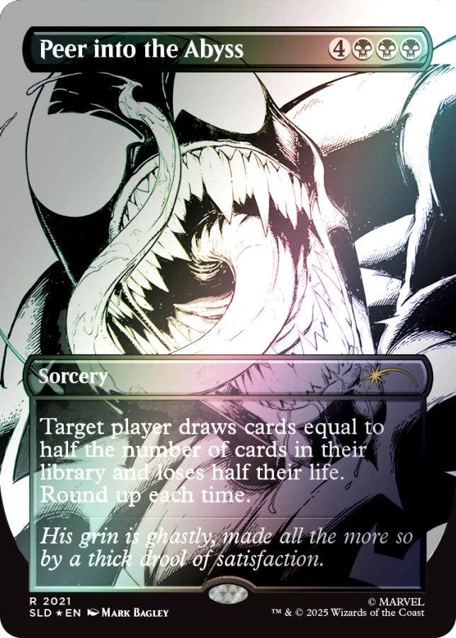 Secret Lair x Marvel's Spider-Man: Venom Unleashed (Inks) Foil