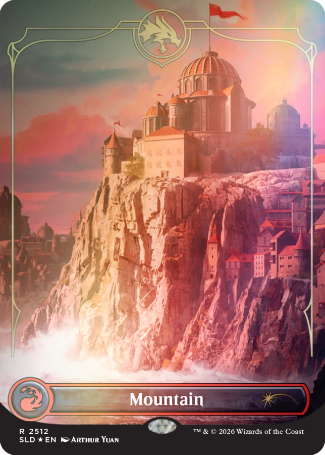 マジック：ザ・ギャザリング Lands of the Forgotten Realms Foil Secret Lair x Dungeons & Dragons®: Lands of the Forgotten Realms