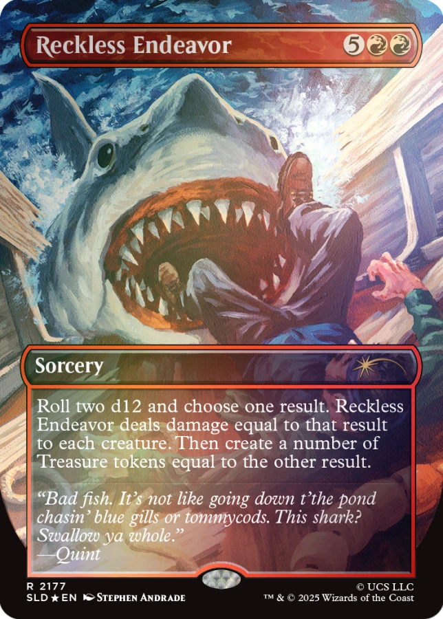 マジック：ザ・ギャザリング SecretLair x Jaws foil MTG Secret Lair x Jaws: Terror of Amity Island Foil​ Edition | Secret Lair