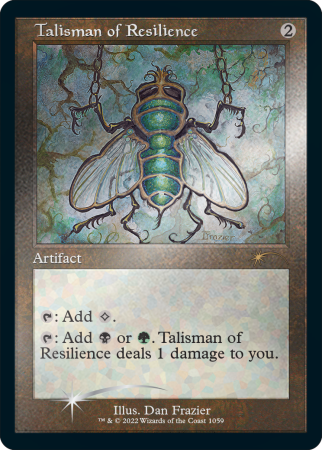 Dan Frazier Is Back Again: The Enemy Talismans Foil Etched
