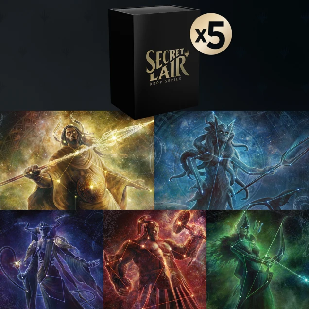 MTG Secret Lair Theros Stargazing:全種セット Theros Stargazing Bundle: Vol. I - V | Secret Lair